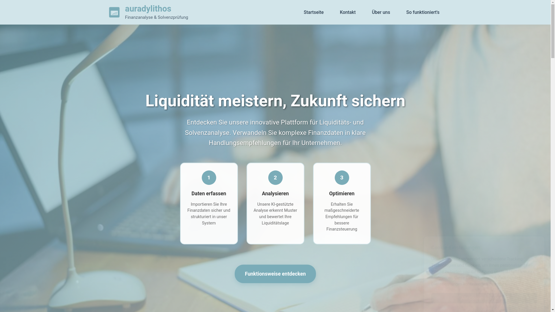 website screenshot of https://auradylithos.com