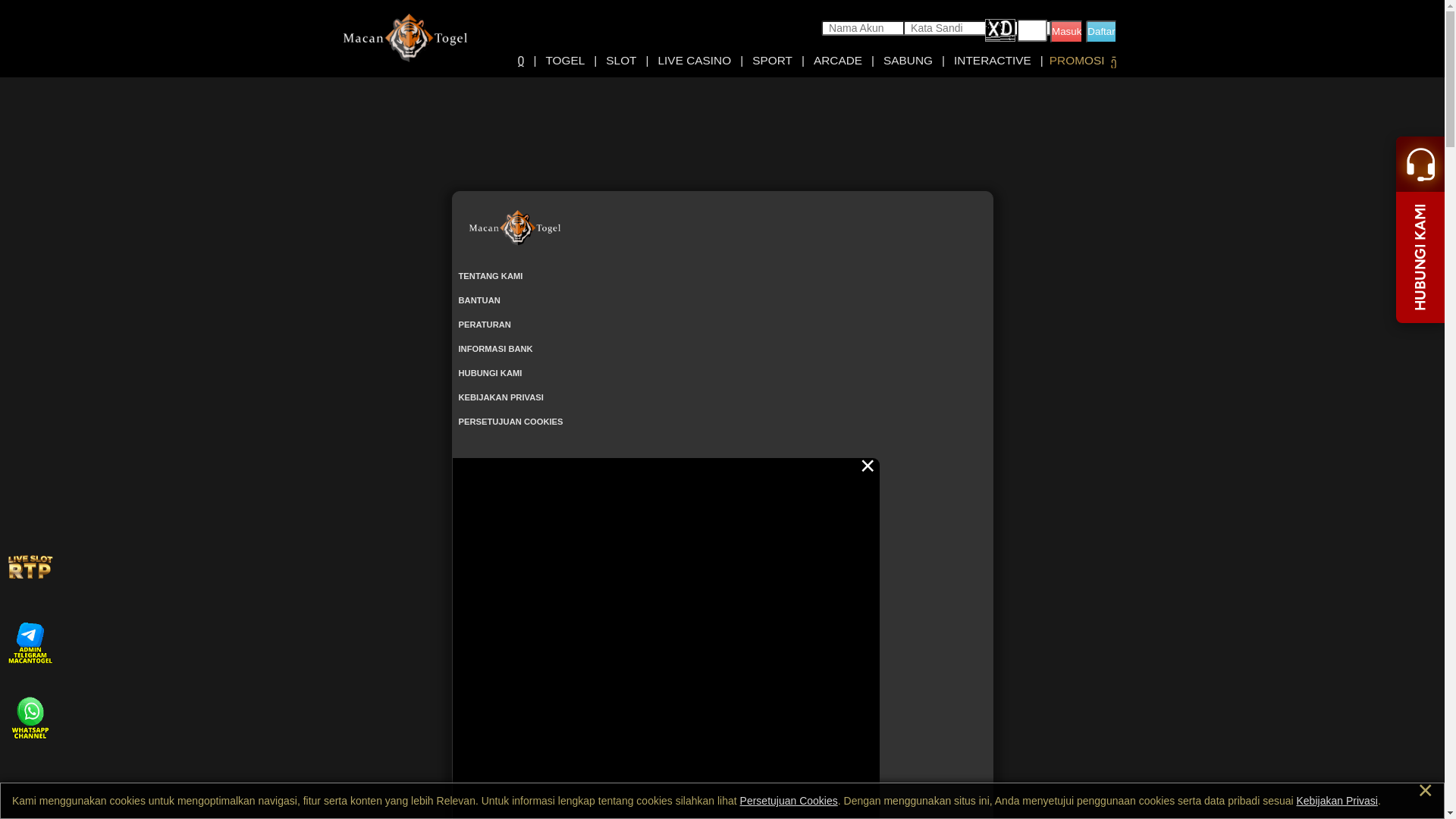 website screenshot of https://macantogelbetawi.com/