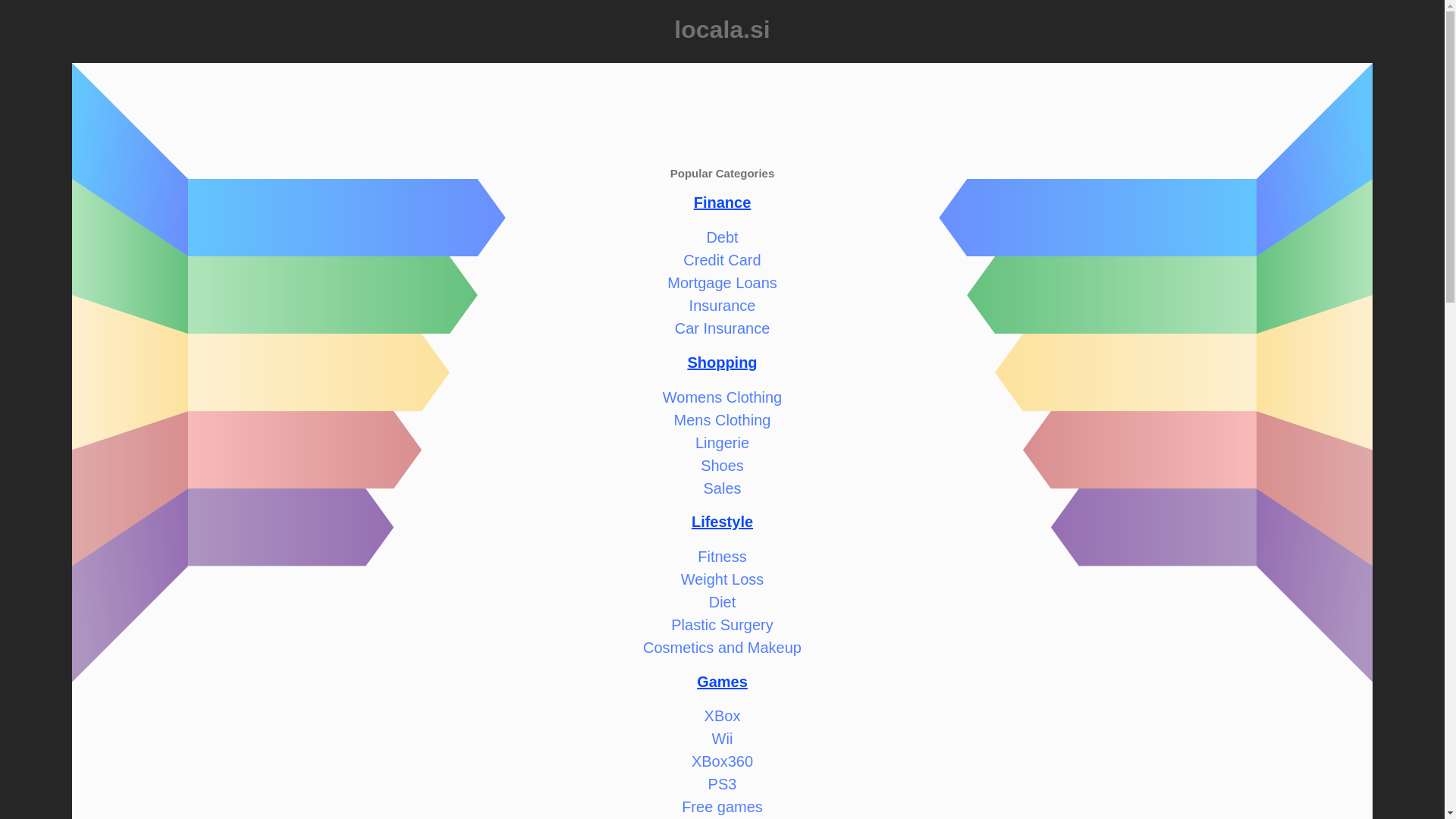 website screenshot of https://locala.si/