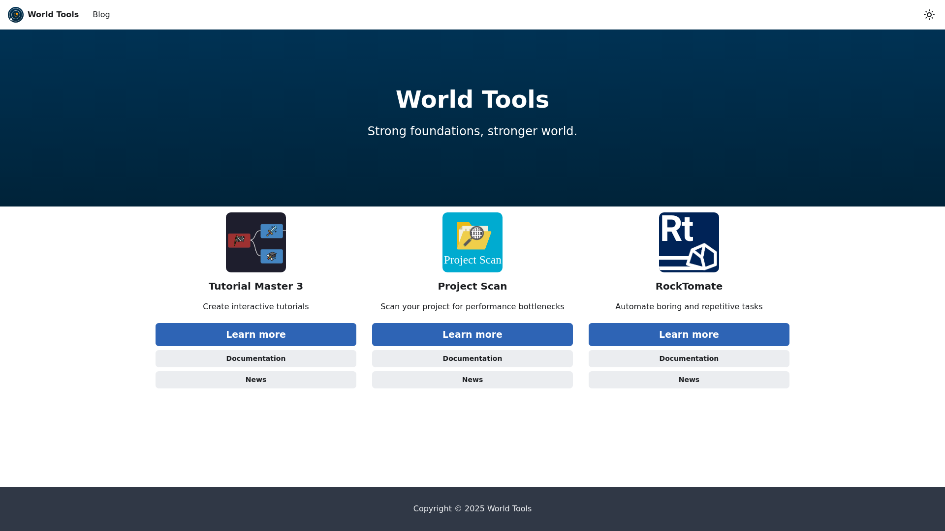 website screenshot of https://worldtools-website.pages.dev/