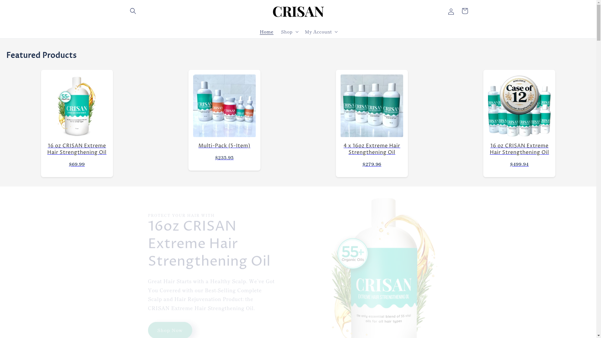 website screenshot of https://crisanskn.com/