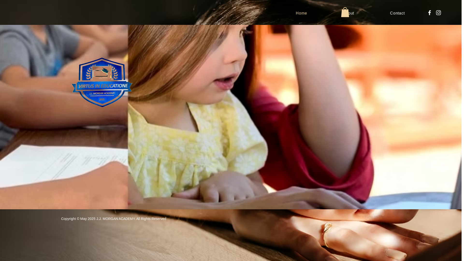 website screenshot of https://jmorgan-academy.com/