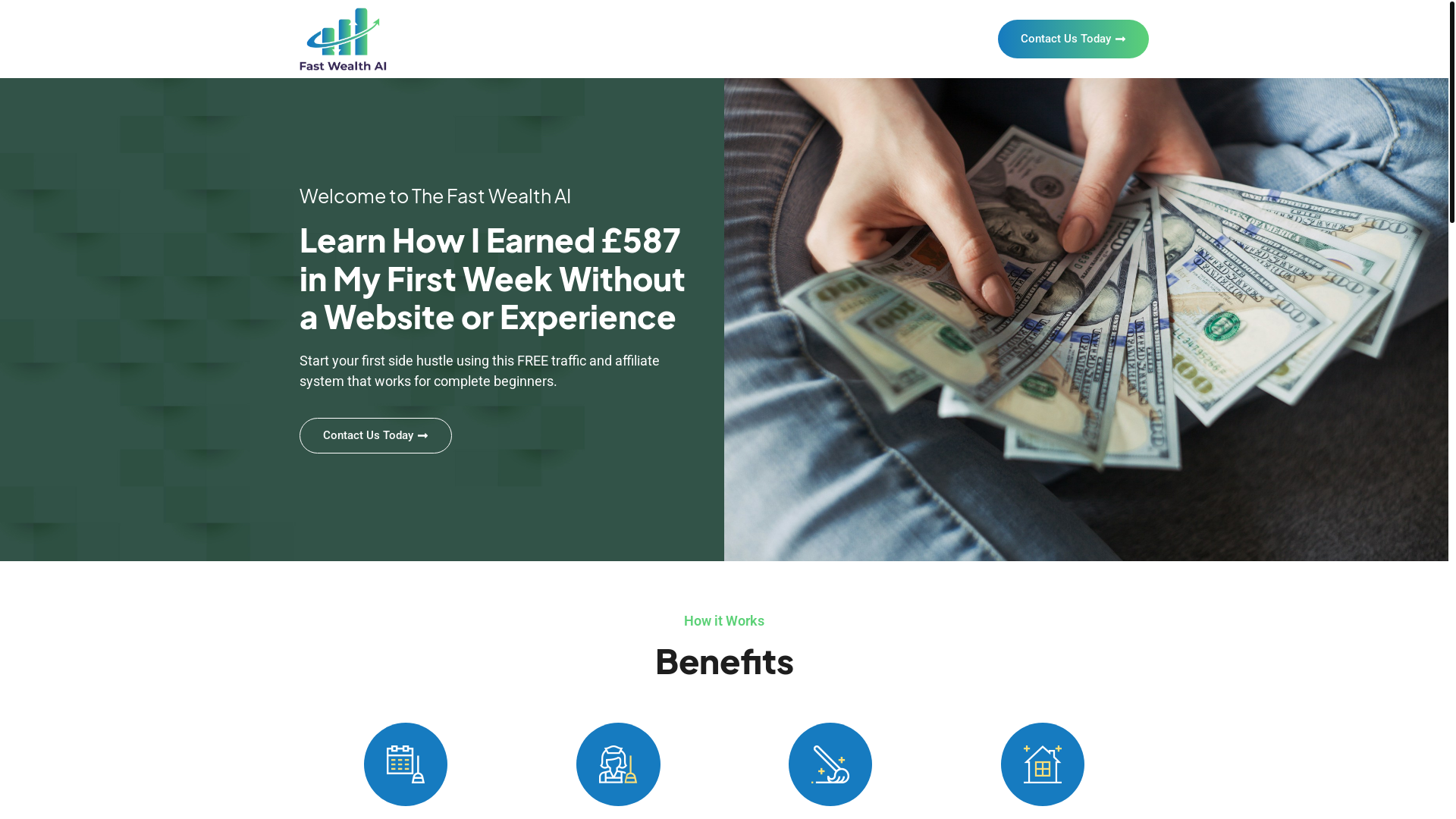 website screenshot of https://fastwealthai.co.uk/