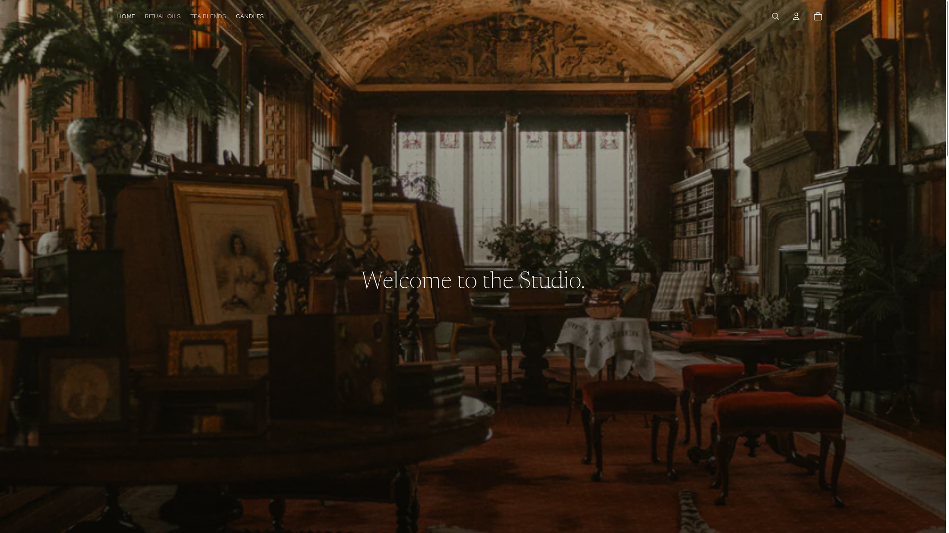 website screenshot of https://cosmicmotherstudio.com/