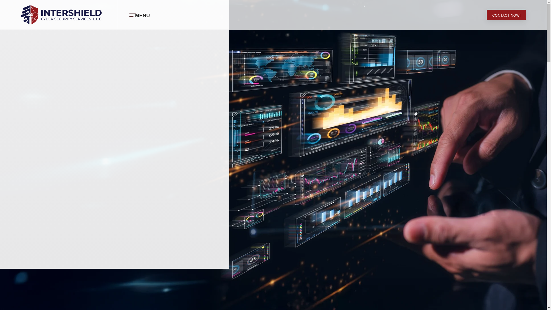 website screenshot of https://www.intershield.io/