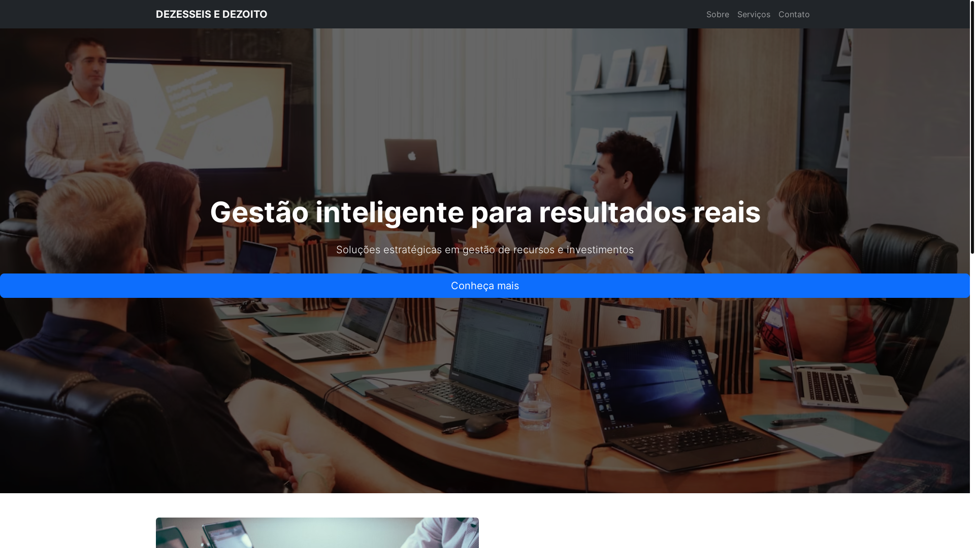 website screenshot of https://dezesseisdezoitocapital.site/