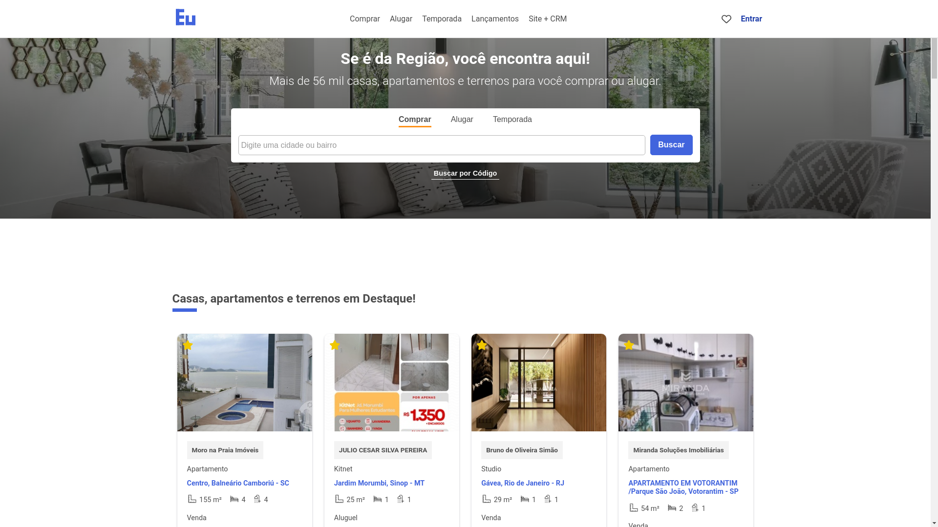 website screenshot of https://jonasmachadoimoveis.com.br/