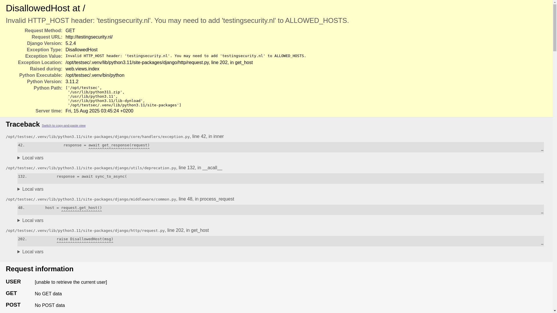 website screenshot of https://testingsecurity.nl/