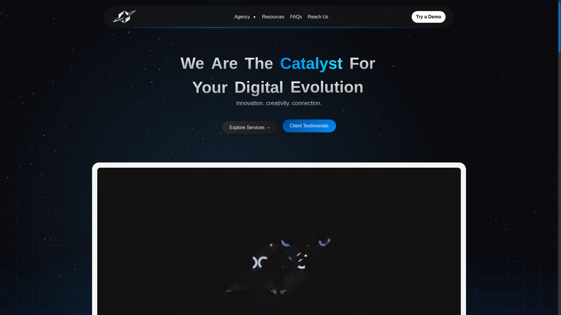 website screenshot of https://orionedgedigital.pk/