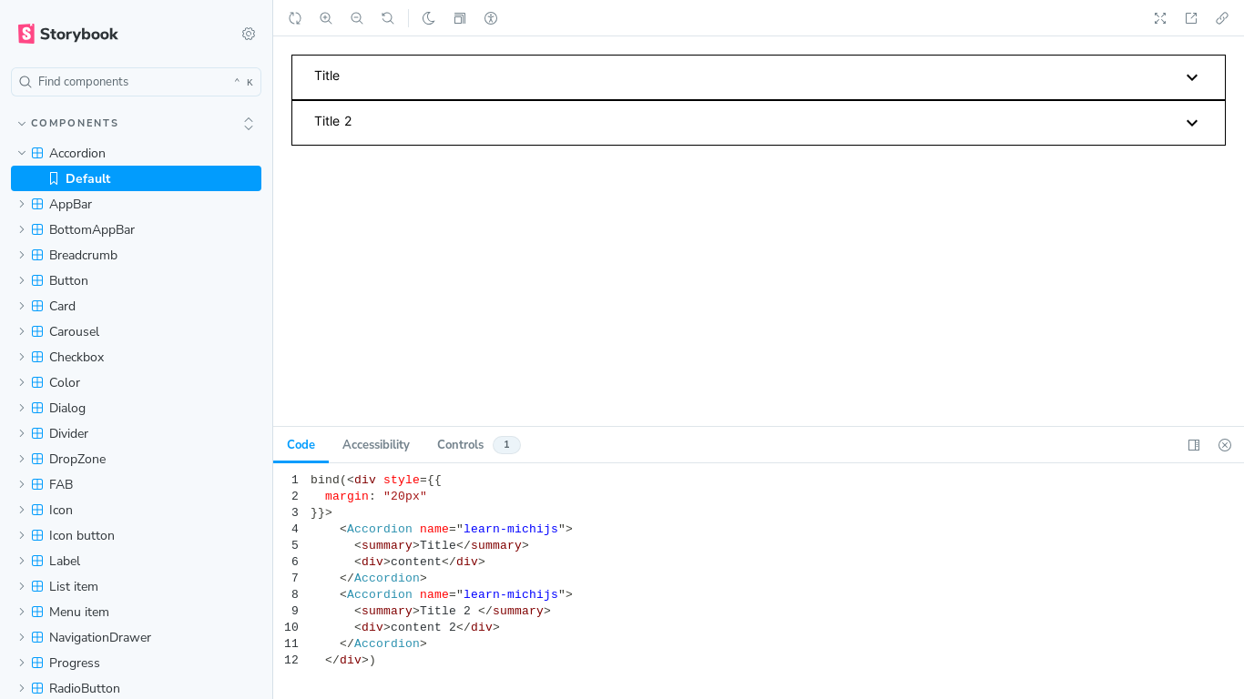 website screenshot of https://material-design.pages.dev/