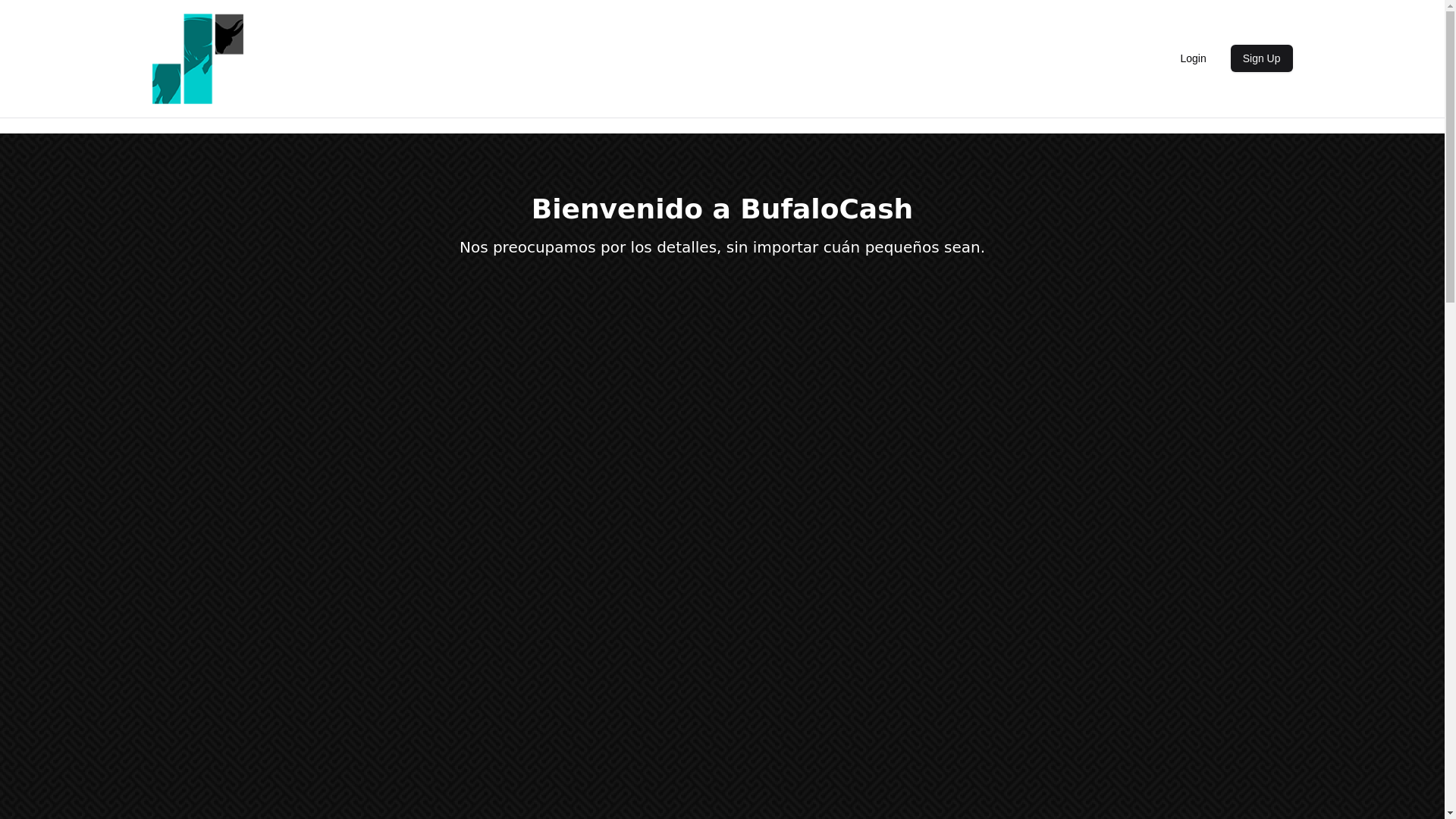 website screenshot of https://bufalo-website-5bt.pages.dev/