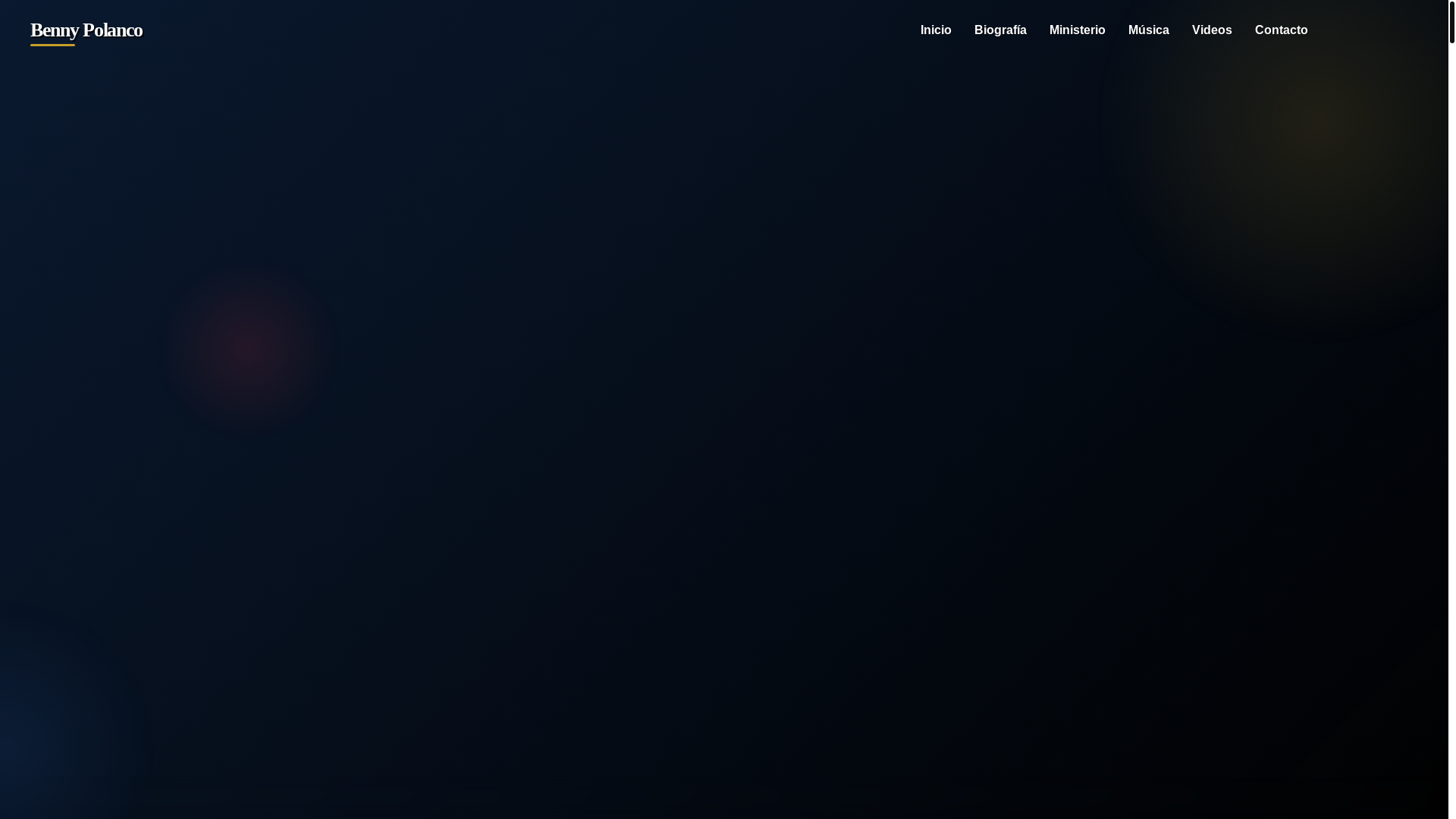 website screenshot of https://bennypolanco.pages.dev/