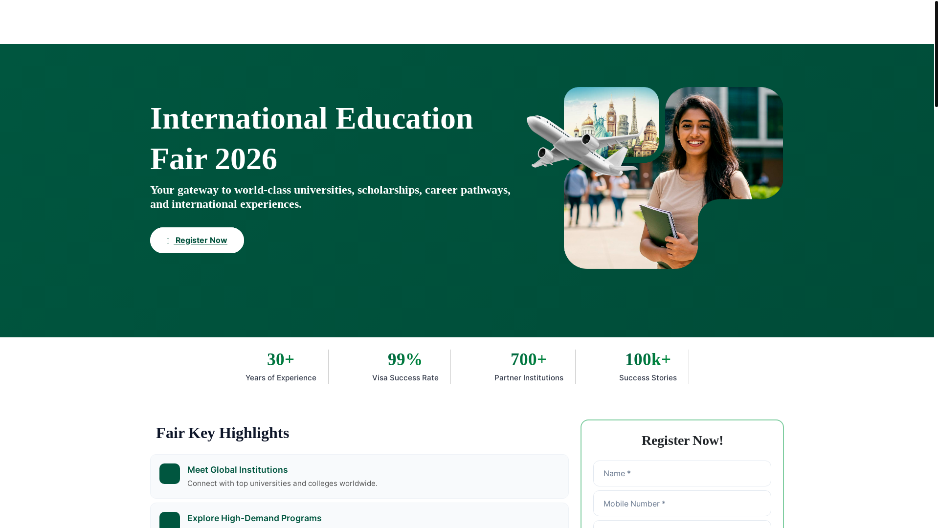 website screenshot of https://sieceducation.online/