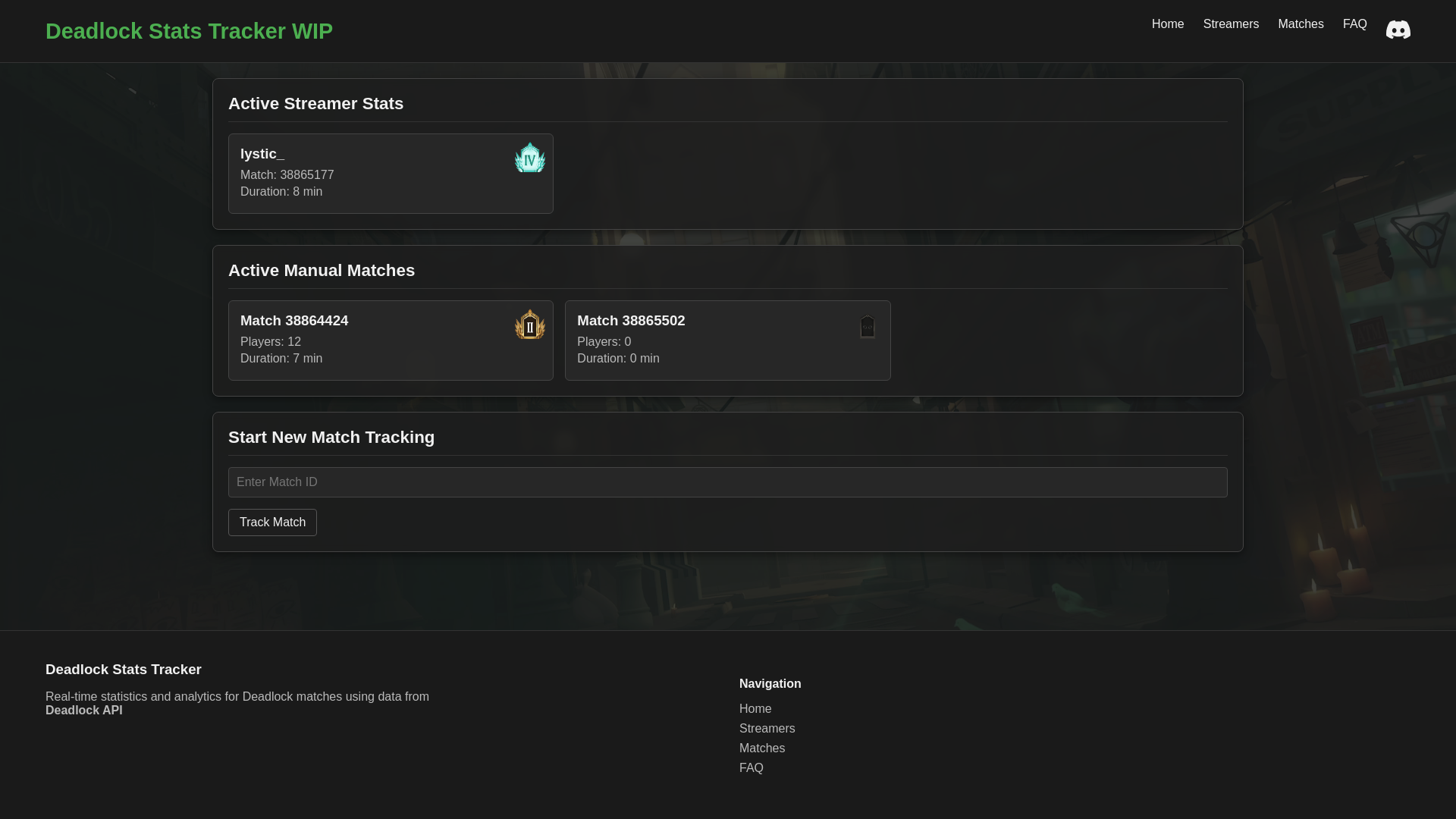 website screenshot of https://livelock.gg/