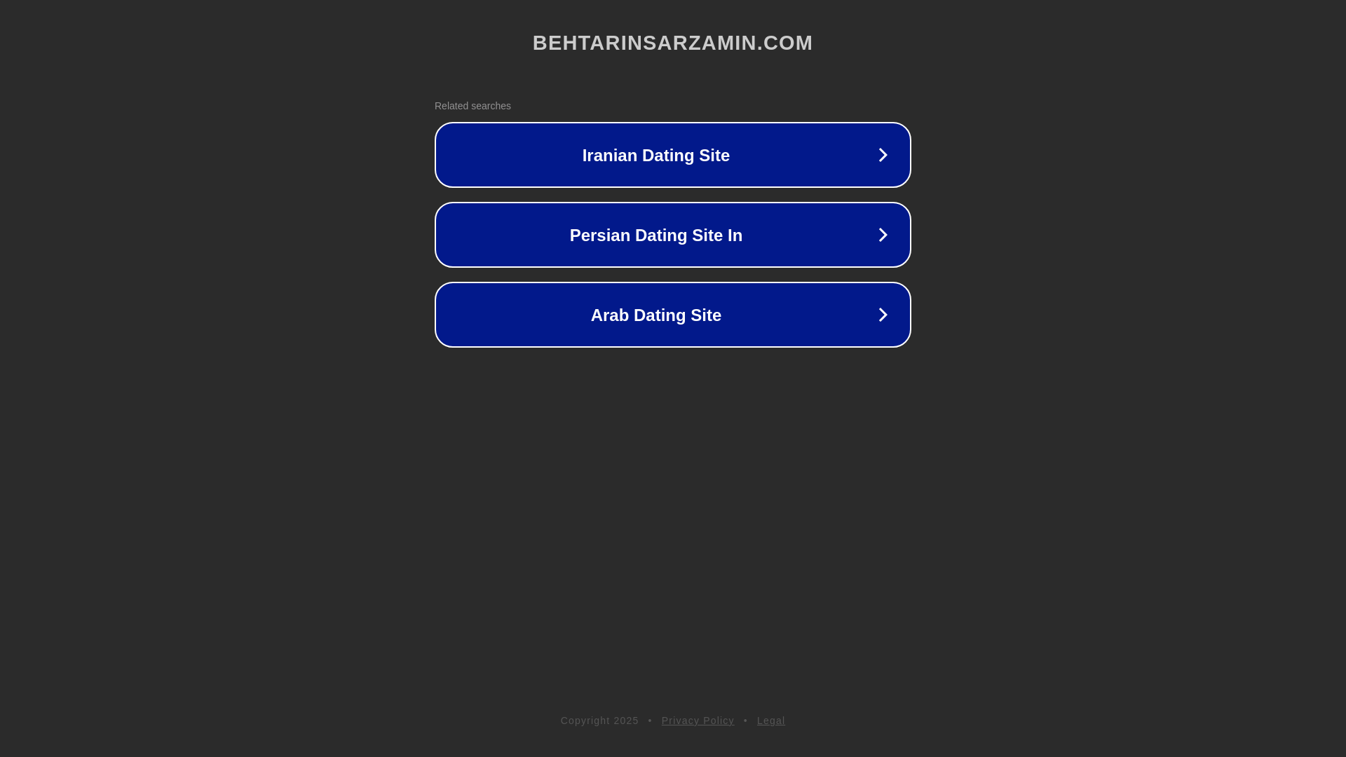 website screenshot of https://behtarinsarzamin.com/
