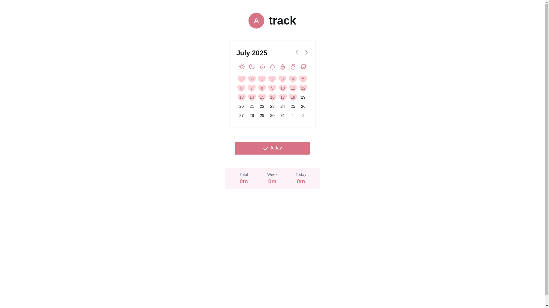 website screenshot of https://react-calendar-5zj.pages.dev/