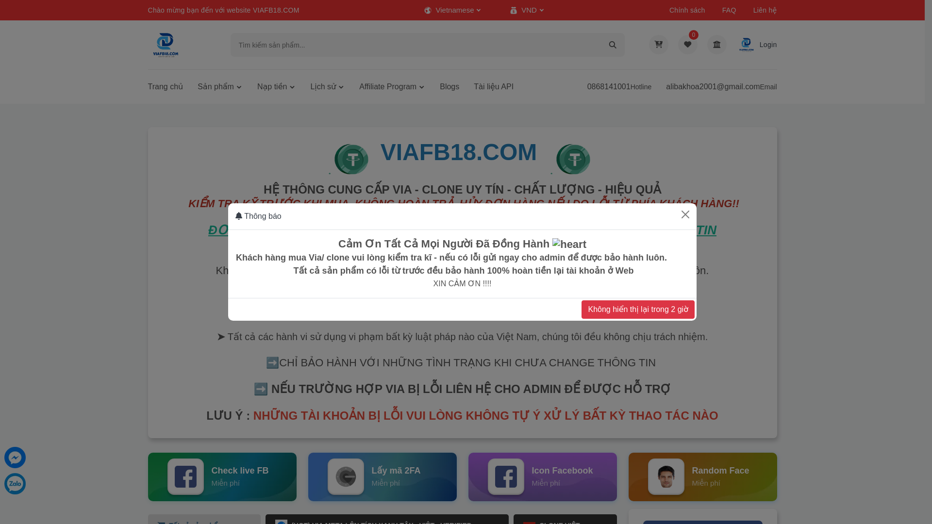 website screenshot of https://koavia.vn/