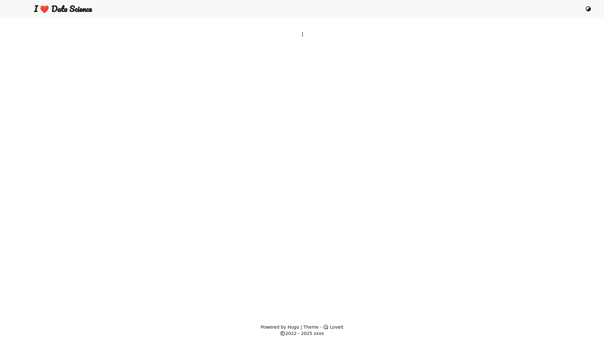 website screenshot of https://ilovedatascience.pages.dev/
