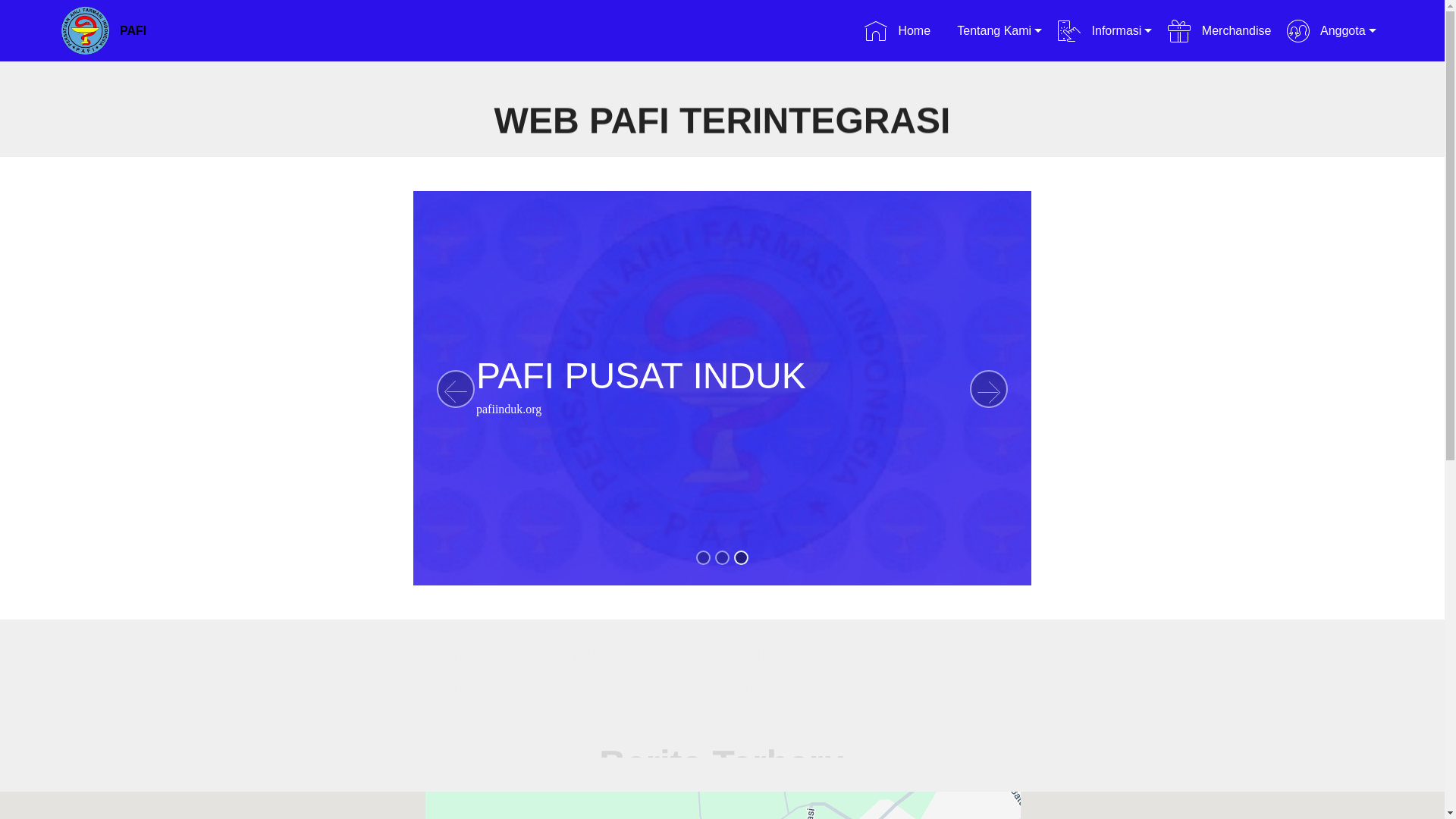 website screenshot of https://pafi-seruyan-org.pages.dev/