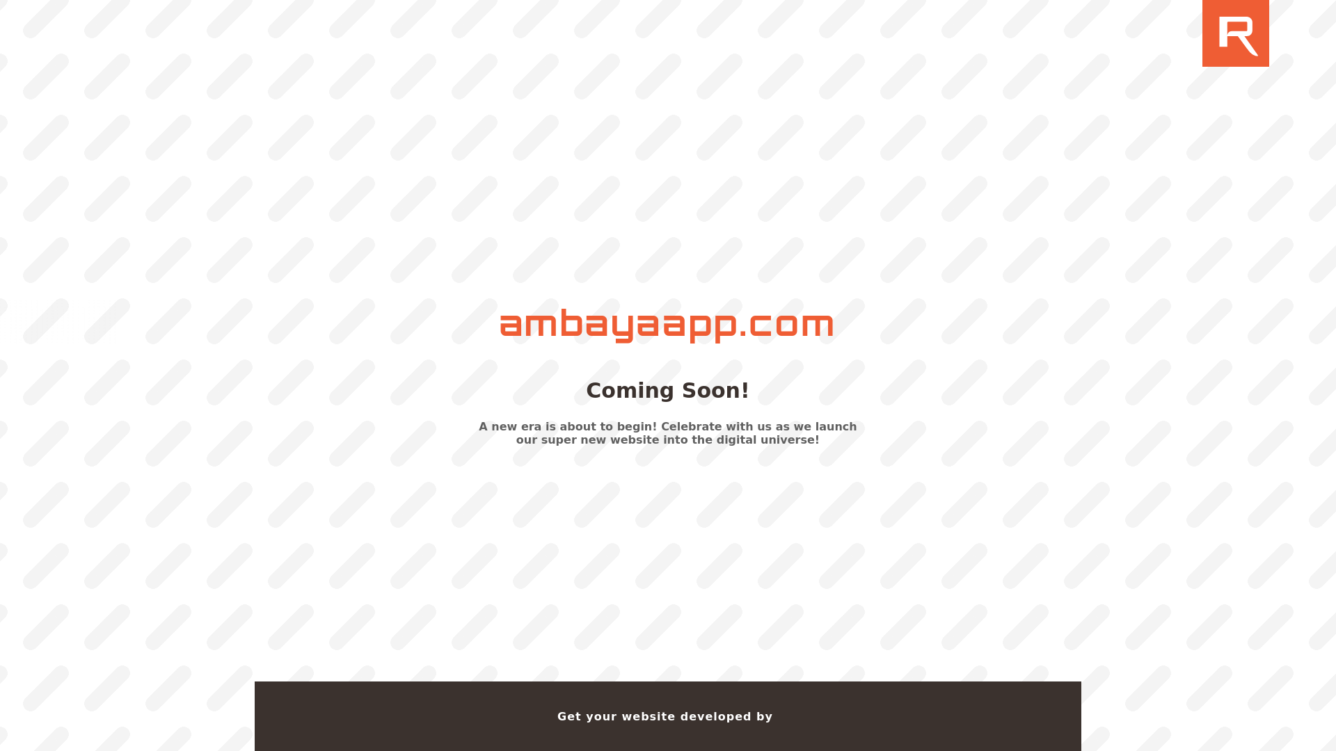 website screenshot of https://ambayaapp.com/