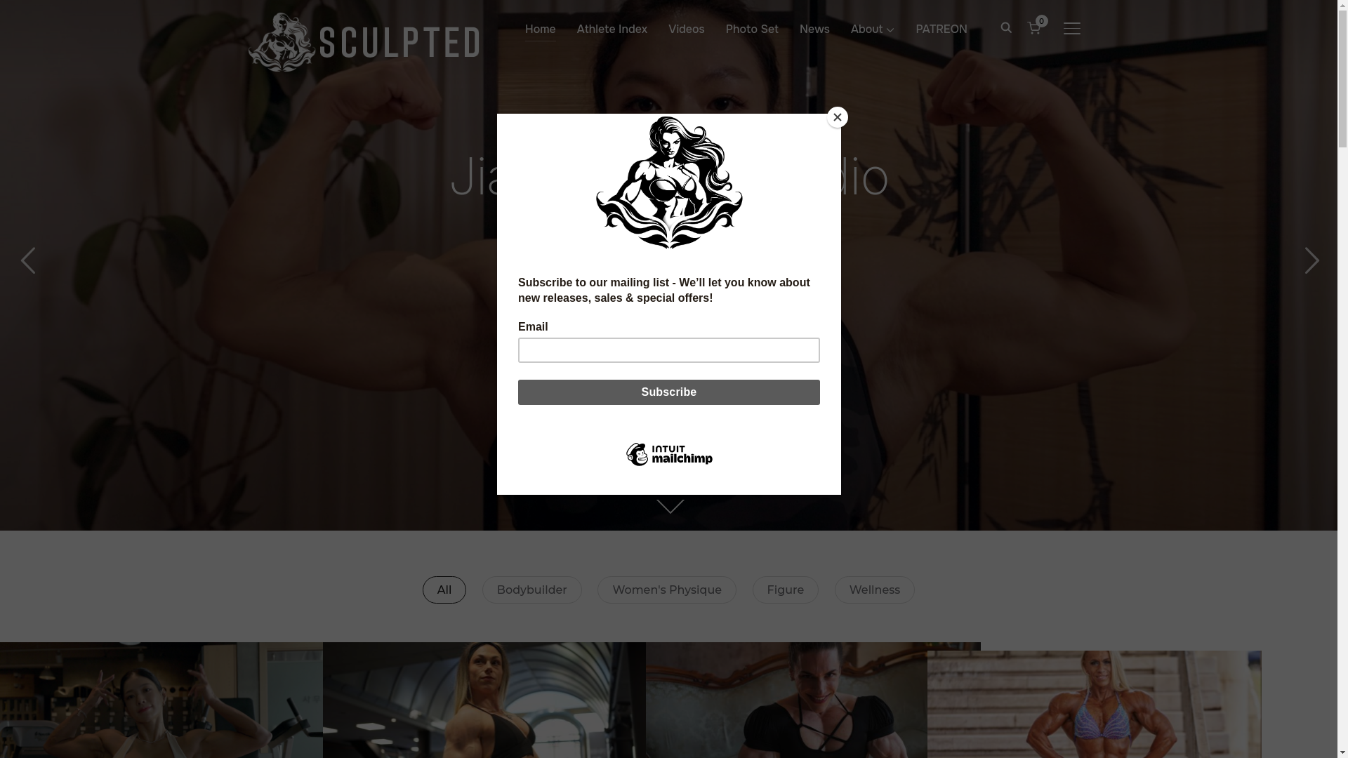 website screenshot of https://sculpted.uk/