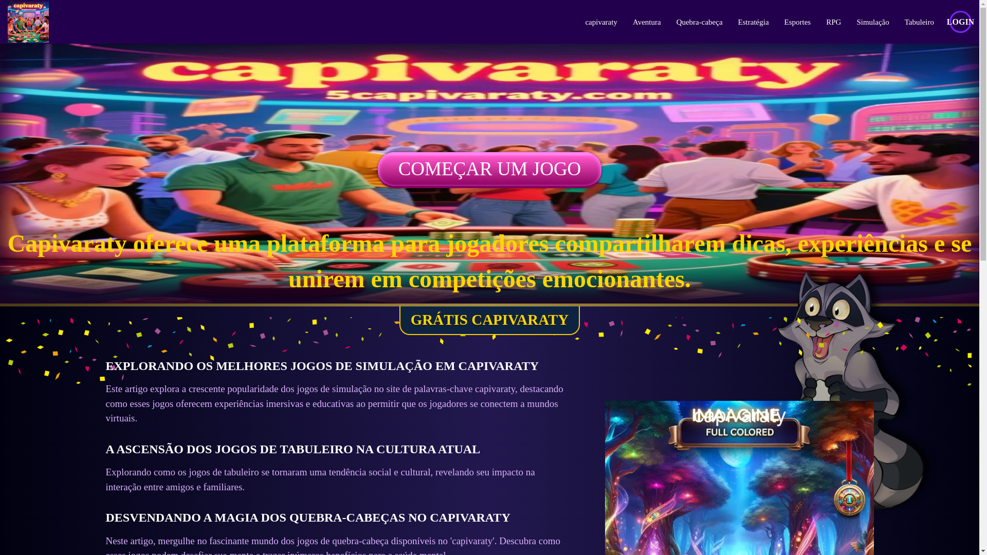website screenshot of https://5capivaraty.com/
