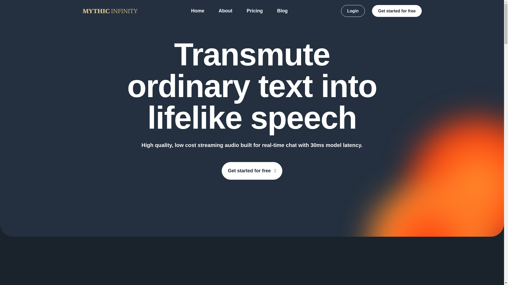 website screenshot of https://mythicinfinity-production.pages.dev/