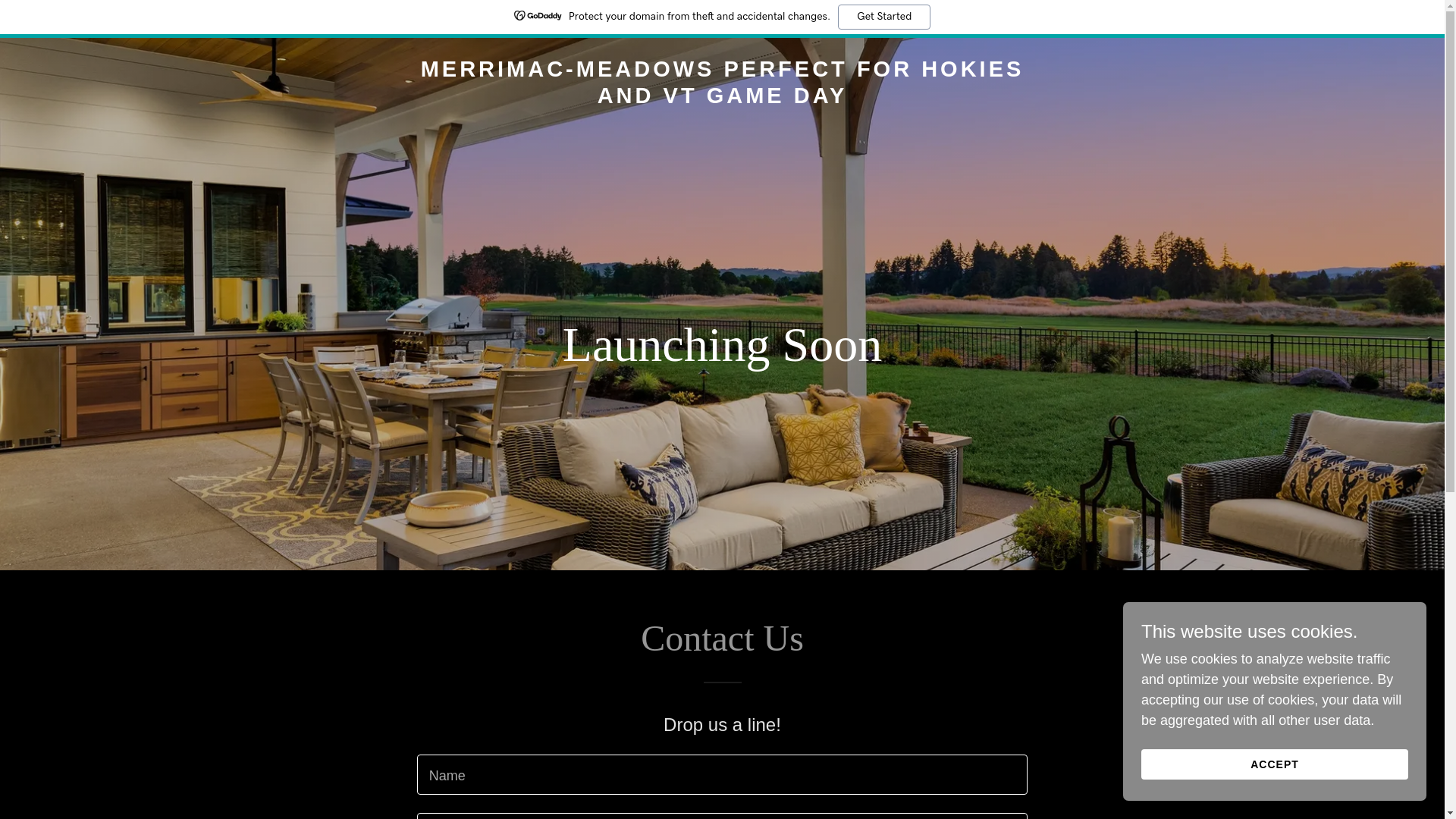 website screenshot of https://merrimac-meadows.com/