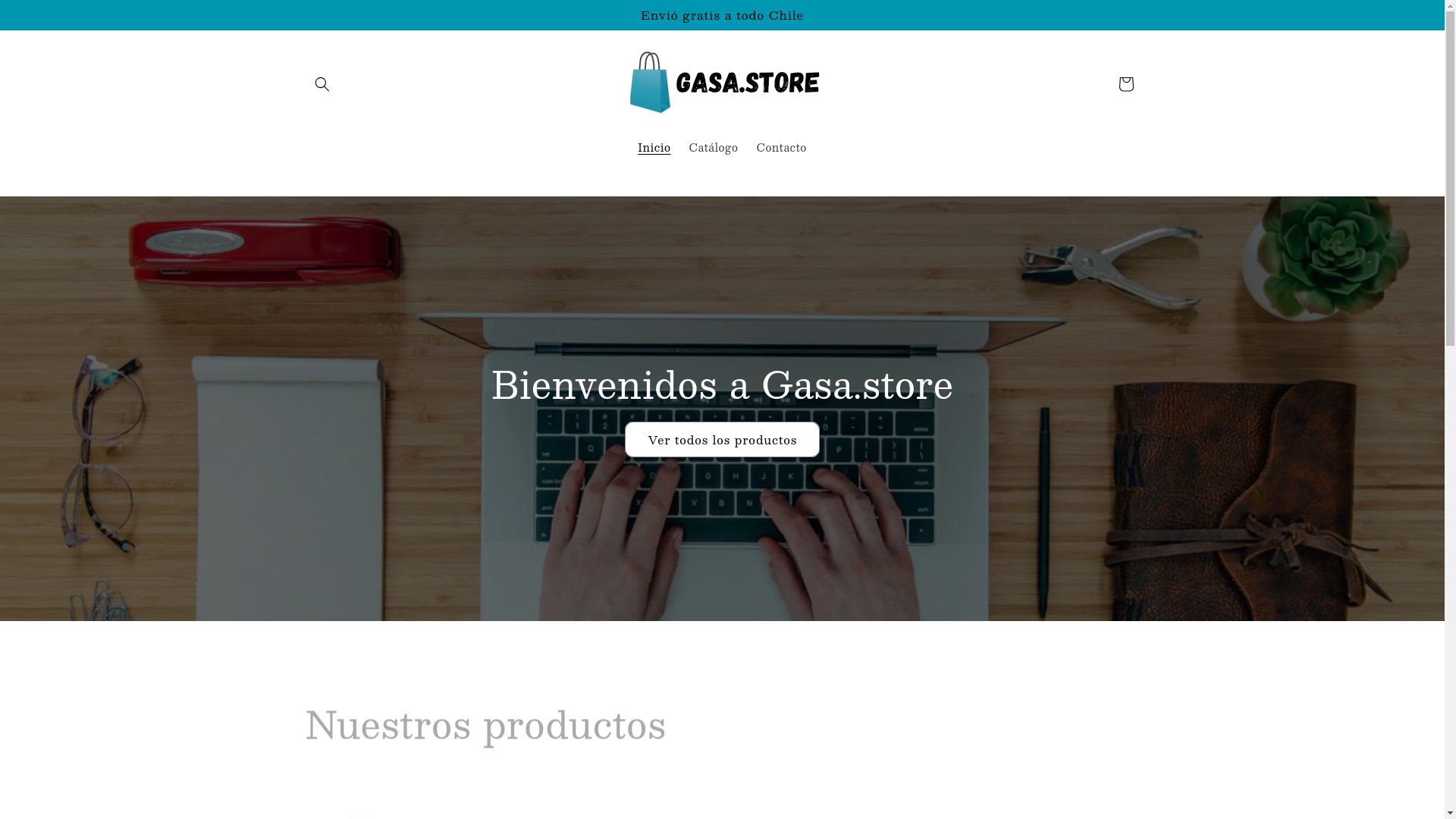 website screenshot of https://gasastorechile.com/