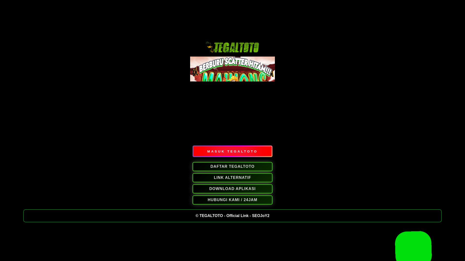 website screenshot of https://tegalhijau.pages.dev/