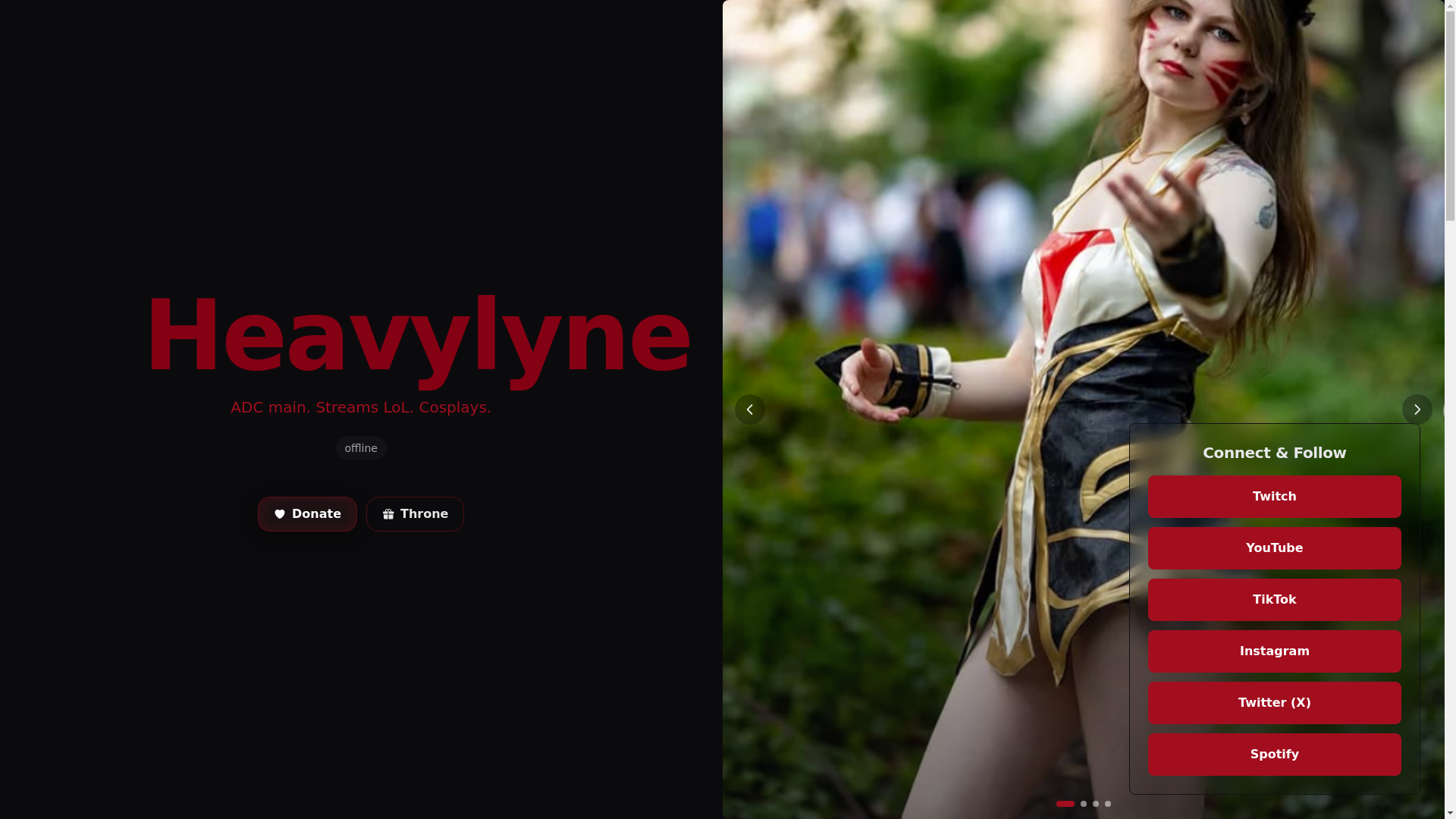 website screenshot of https://heavylyne.pages.dev/