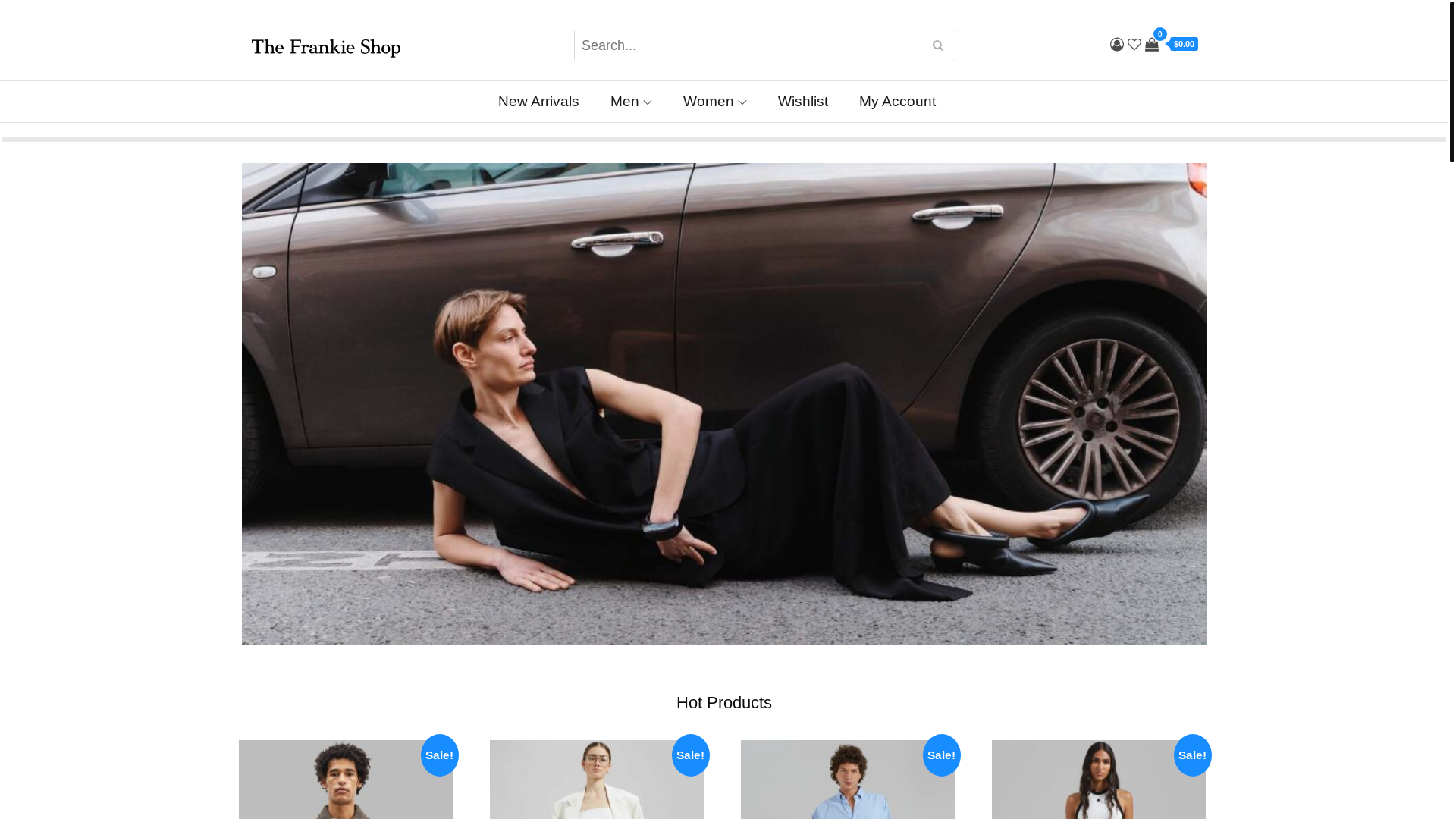 website screenshot of https://janechase.shop/