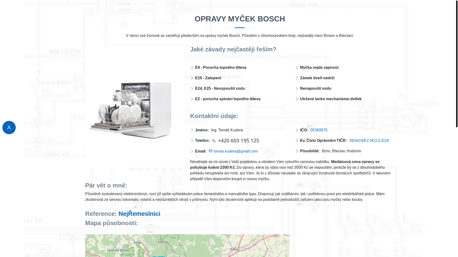 website screenshot of https://mycky-kudera.cz/