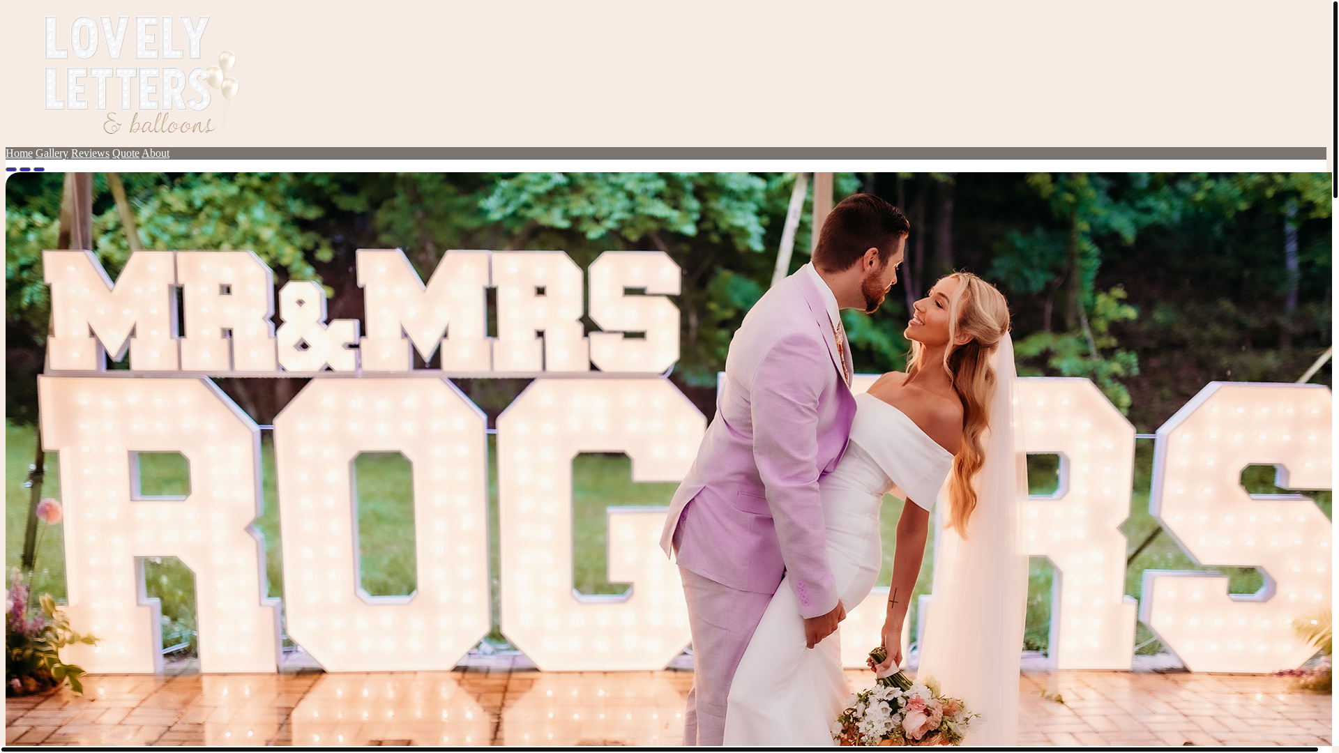 website screenshot of https://lovelyletterswv.com/