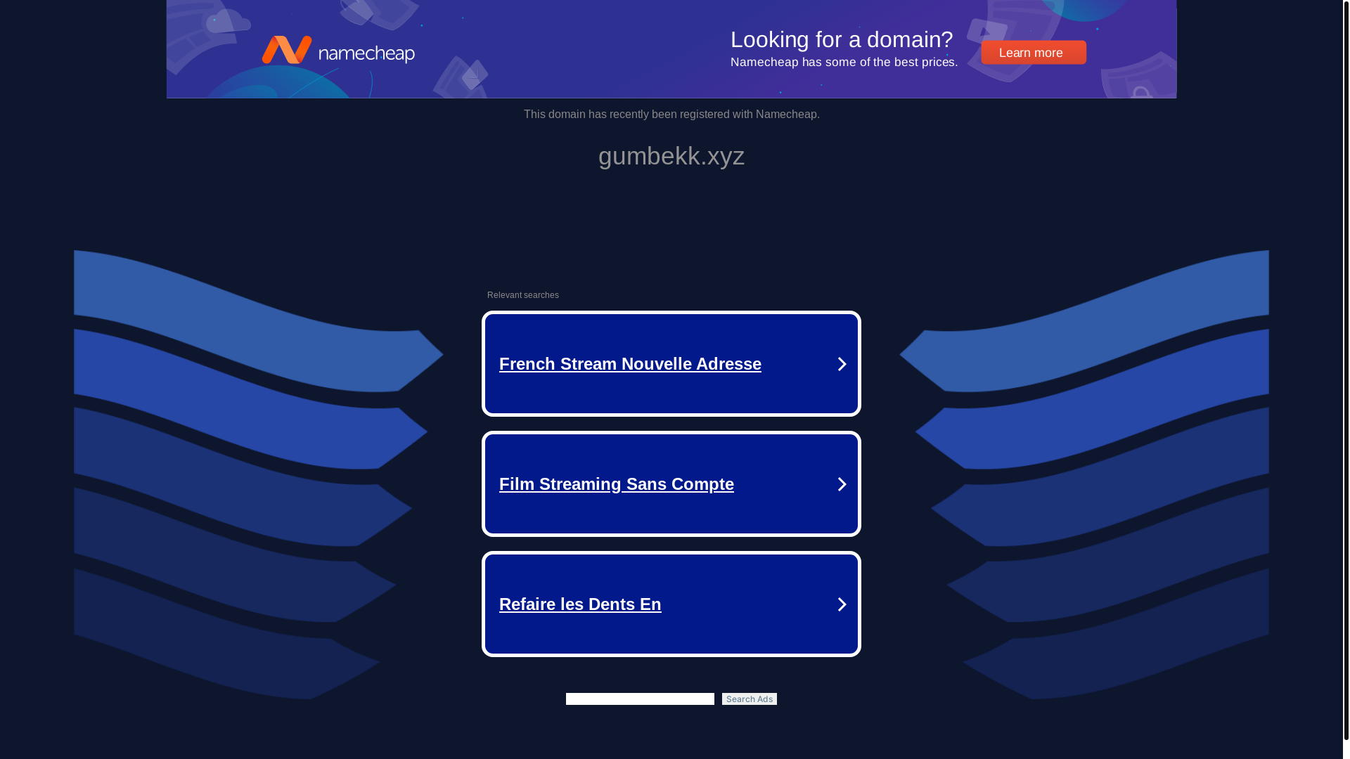 website screenshot of https://gumbekk.xyz/