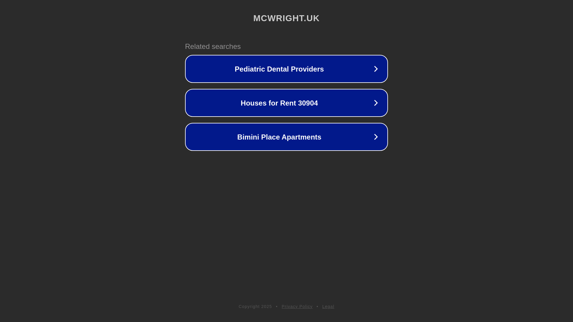 website screenshot of https://mcwright.uk/
