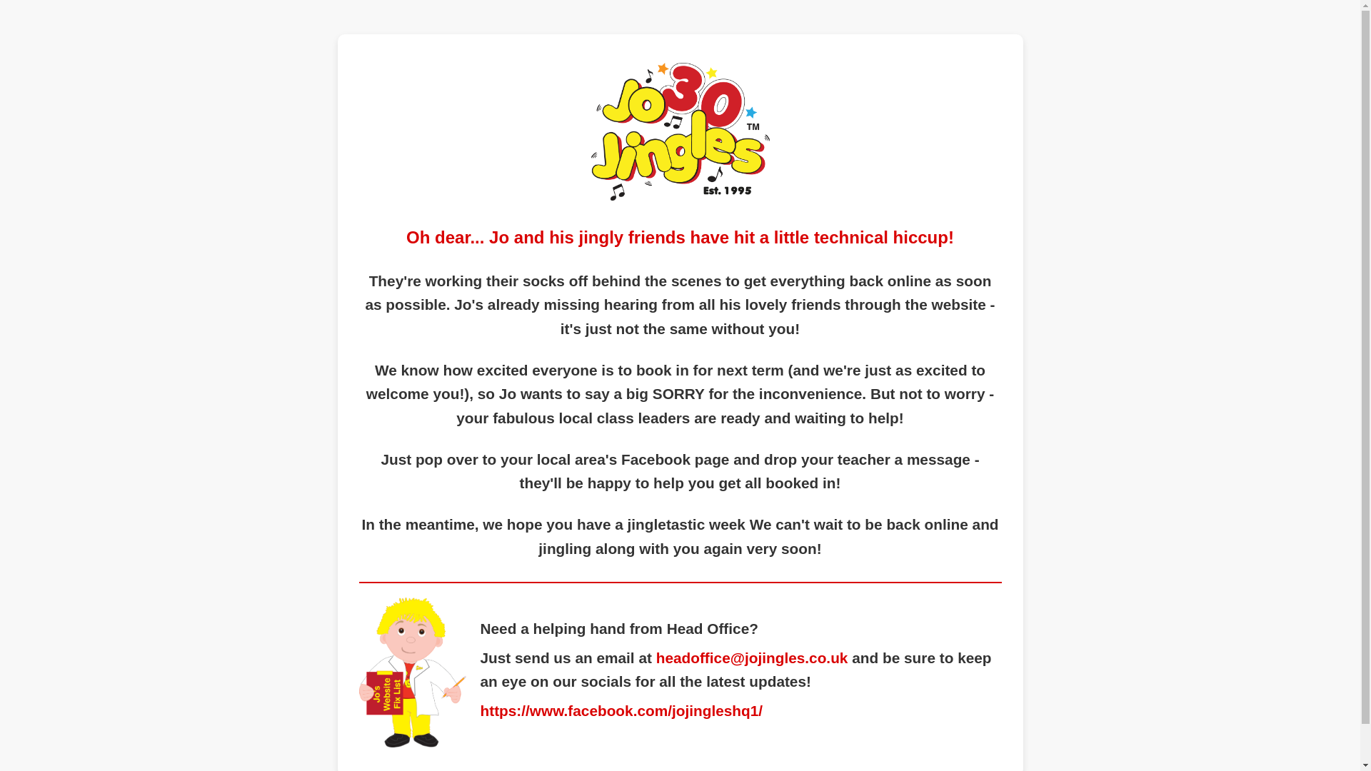 website screenshot of https://jojingles.com