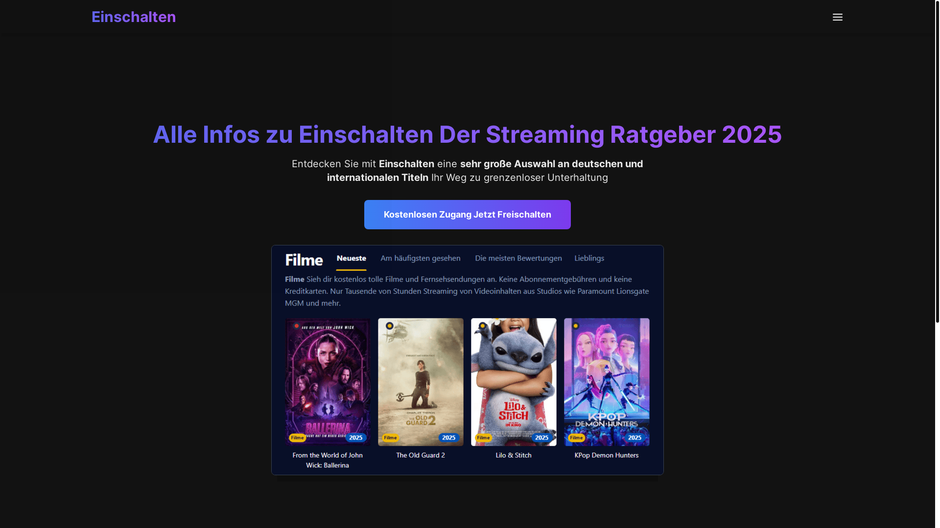 website screenshot of https://einschalten-nkcc.pages.dev/