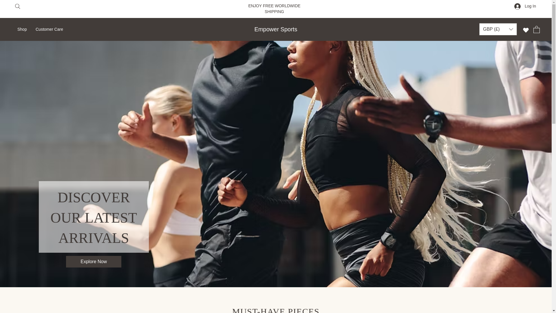 website screenshot of https://empowersports798.com/