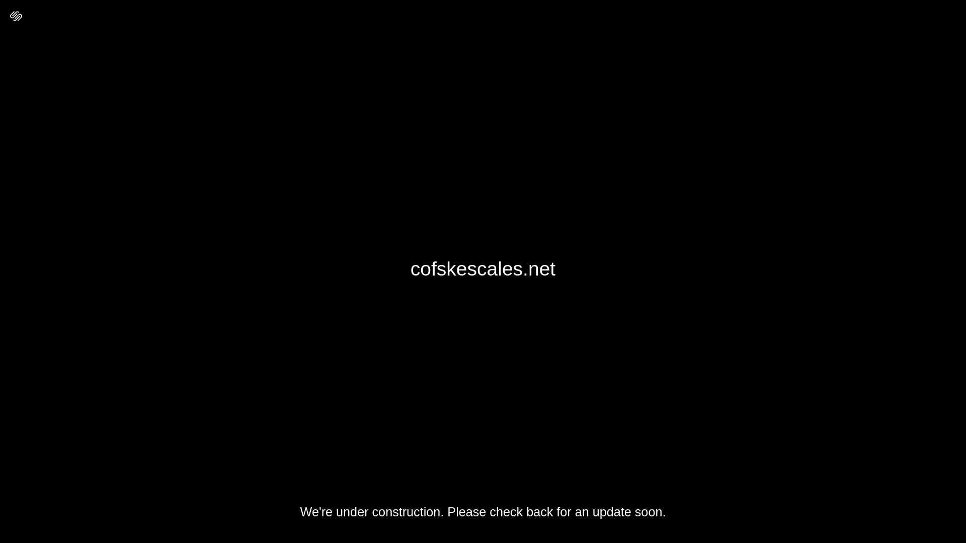 website screenshot of https://cofskescales.net/