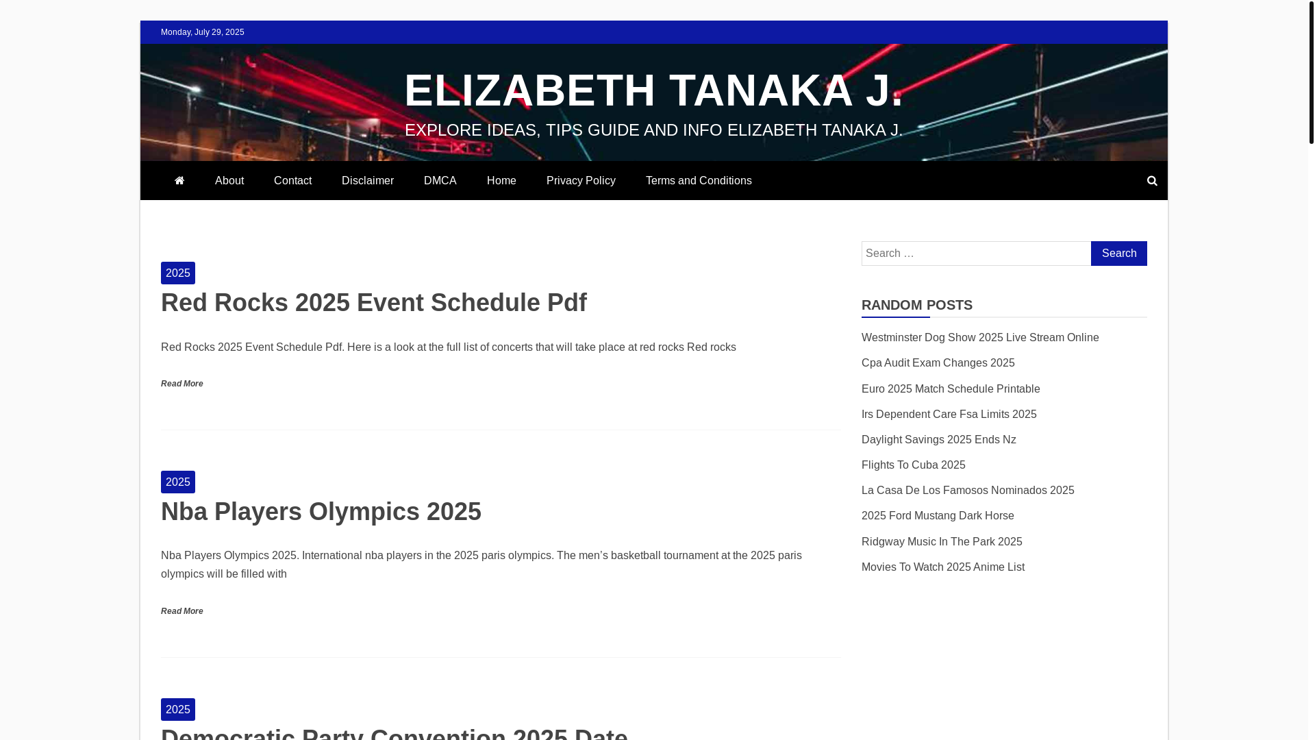 website screenshot of https://elizabethtanakaj.pages.dev/