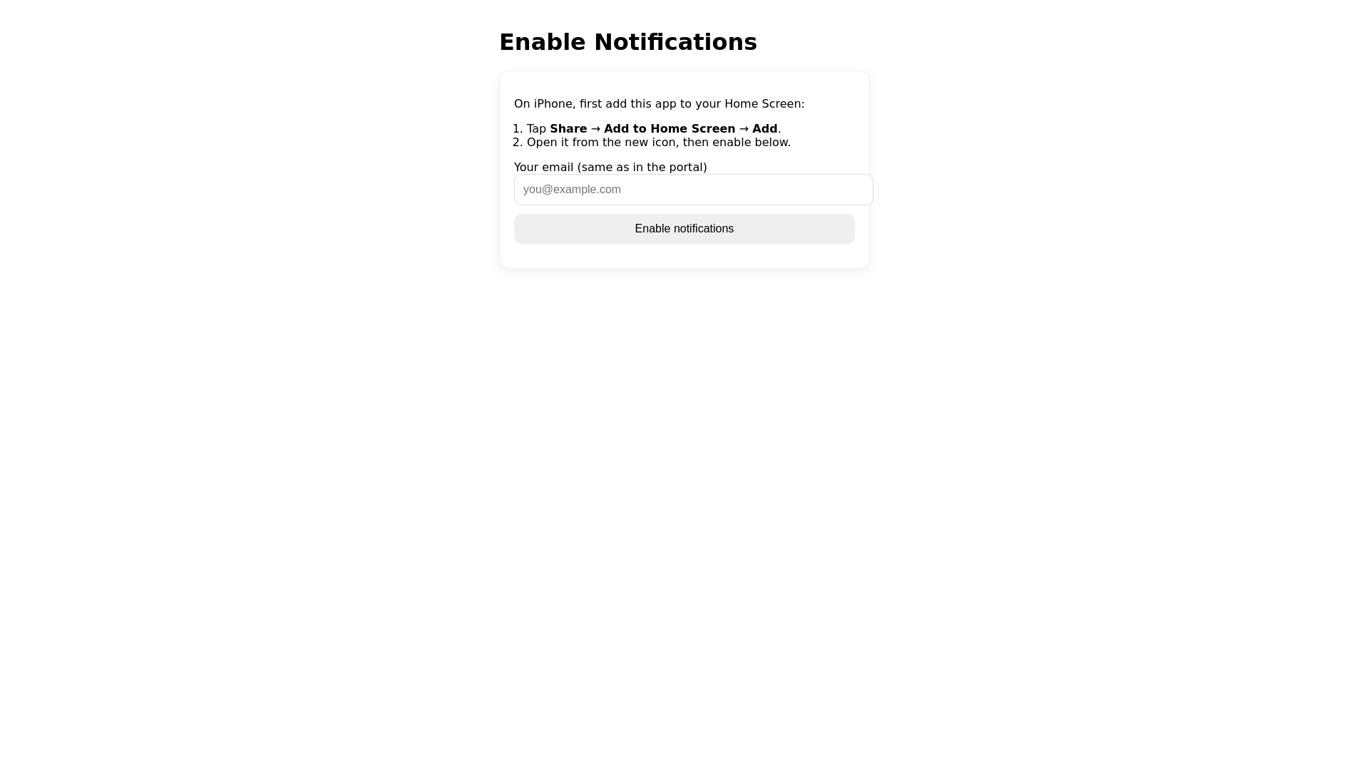 website screenshot of https://thnotify.pages.dev/