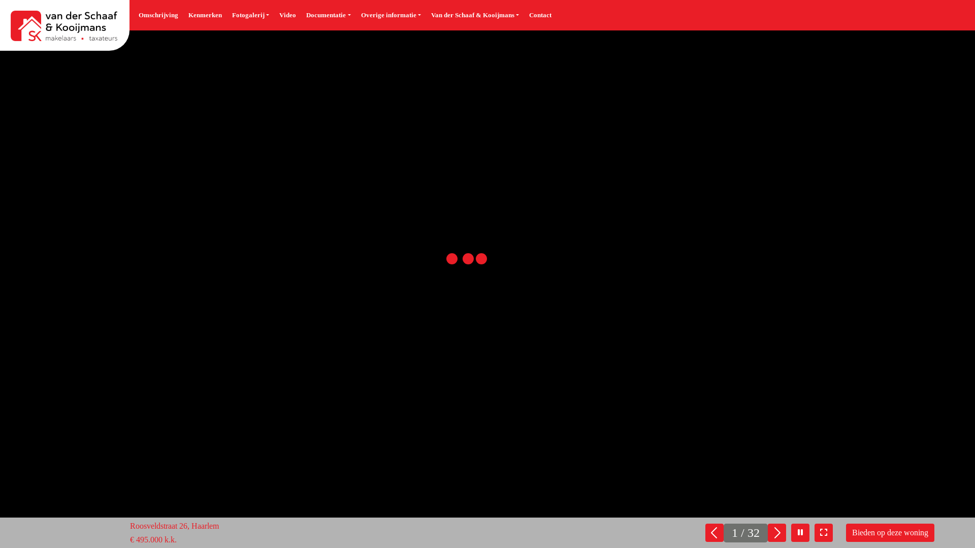 website screenshot of https://roosveldstraat26.nl/