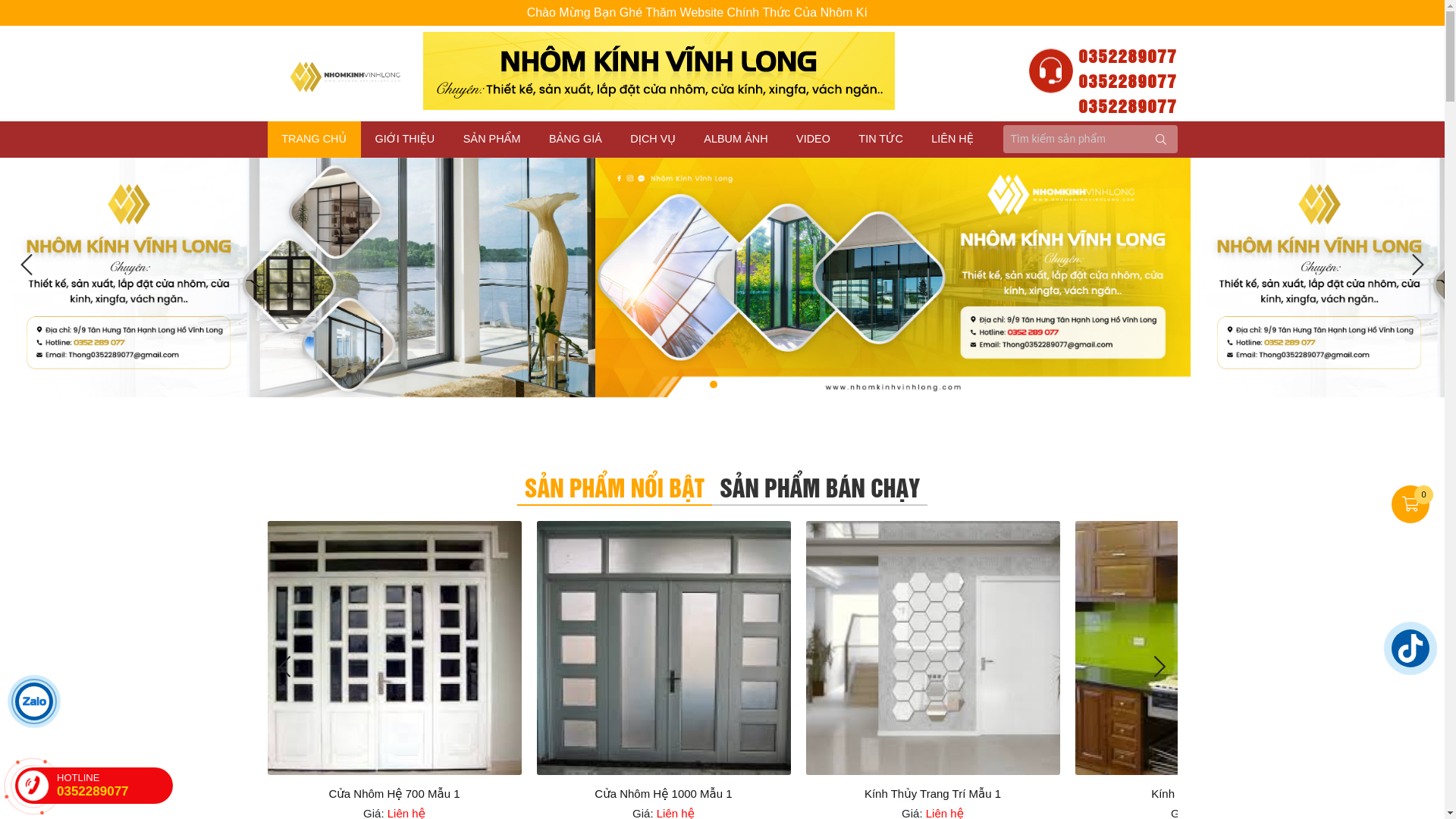 website screenshot of https://nhomkinhtuphat.com/