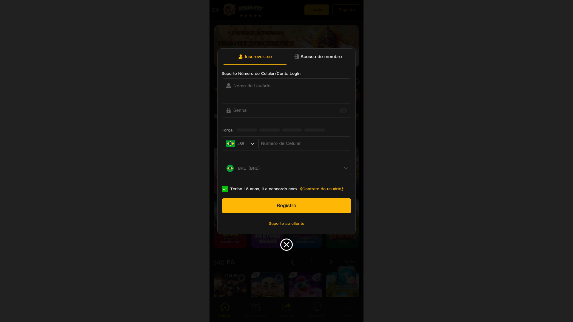 website screenshot of https://folia-777.lat/