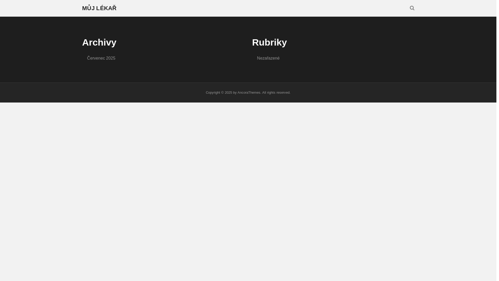 website screenshot of https://mujlekar-hk.cz/