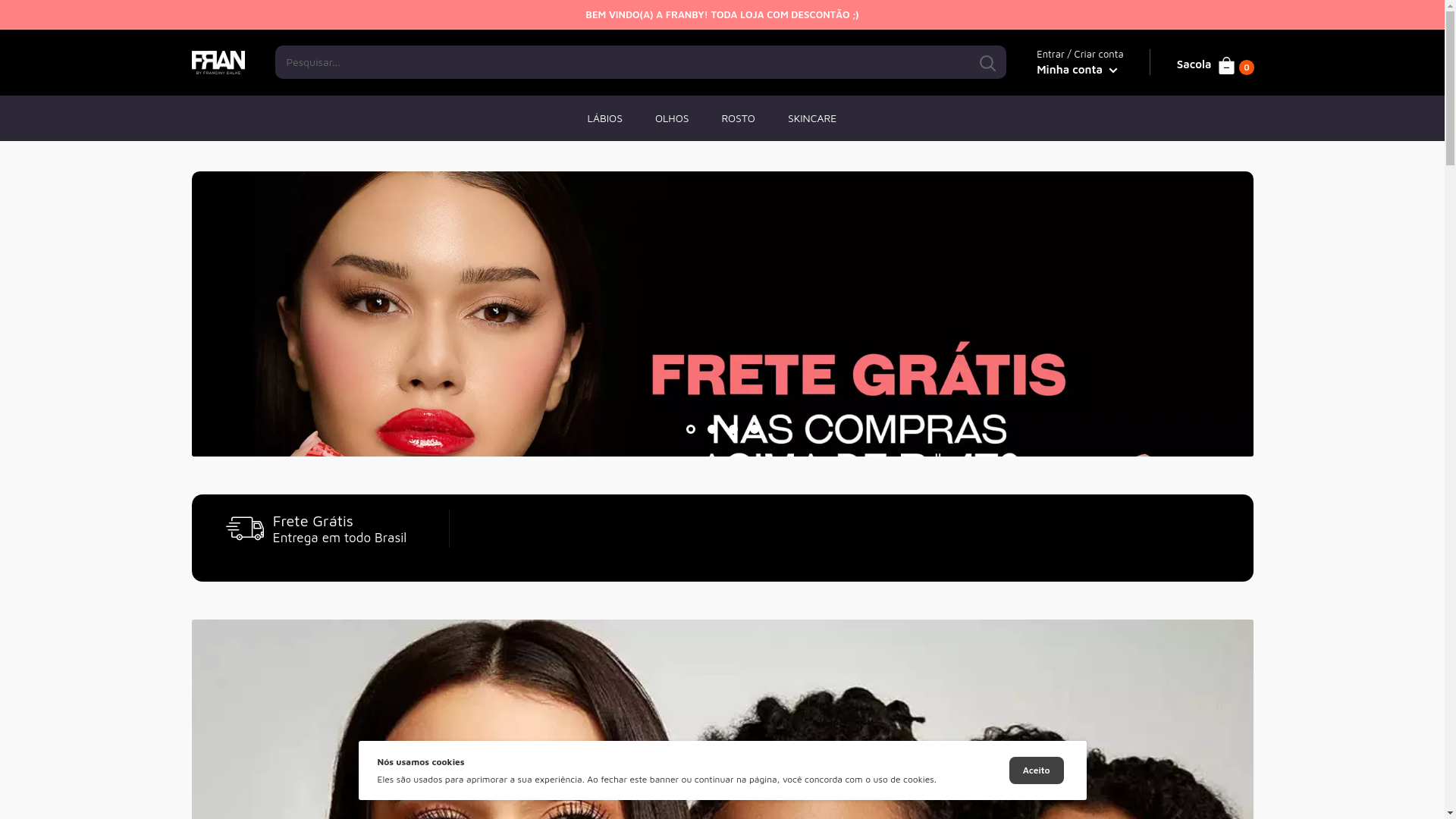 website screenshot of https://franbyehlke.com.br/