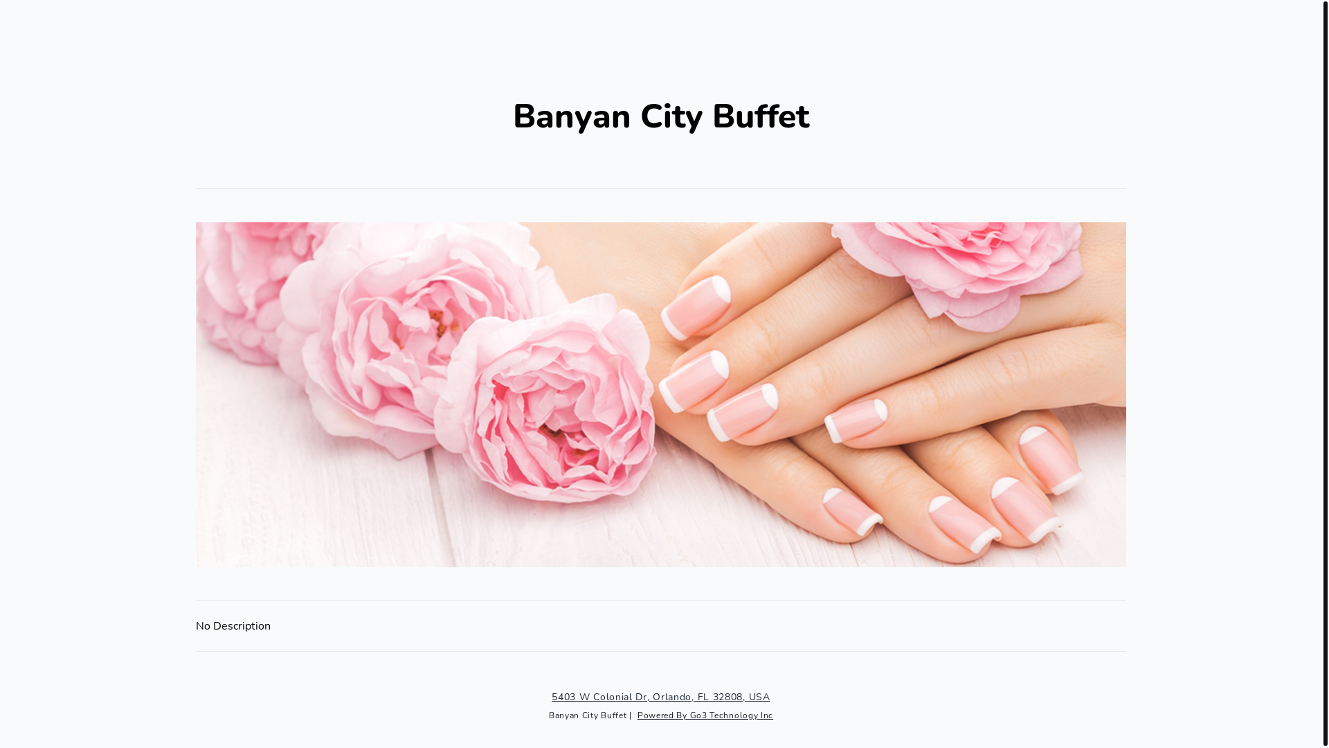 website screenshot of https://banyancitybuffetfl.com/