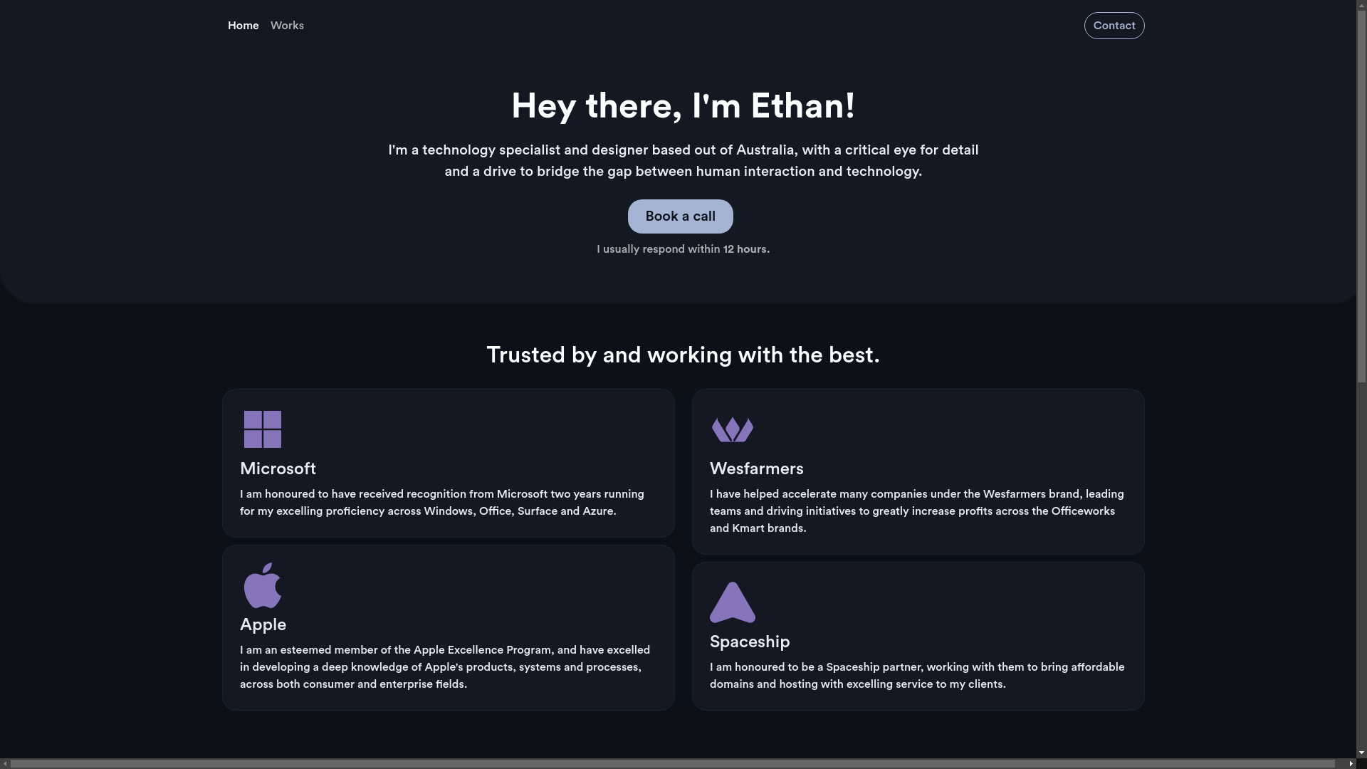 website screenshot of https://professional-site-8ko.pages.dev/