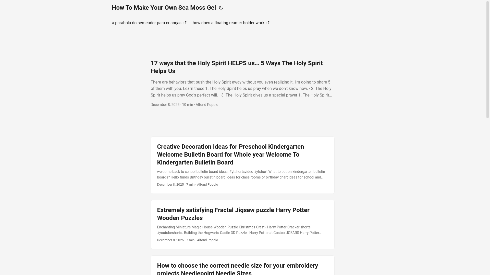 website screenshot of https://howtomakeyourownseamossgel4.pages.dev/